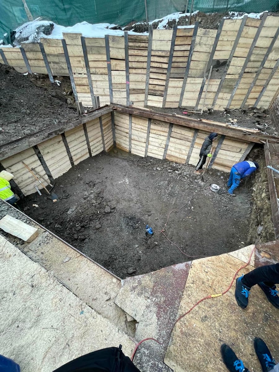 Výstavba bytového domu - 5